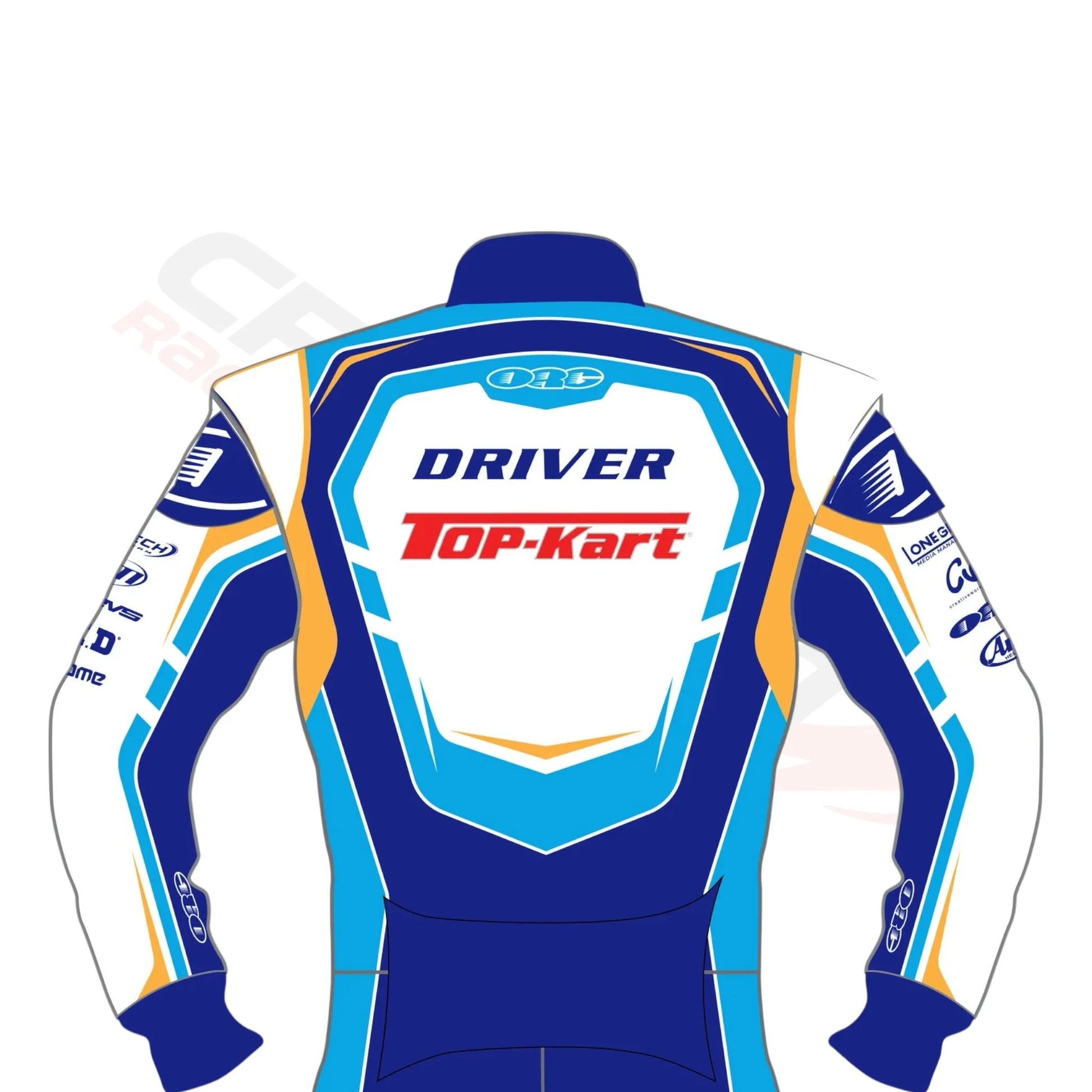 2023 Top Kart Racing Go Kart Race Suit