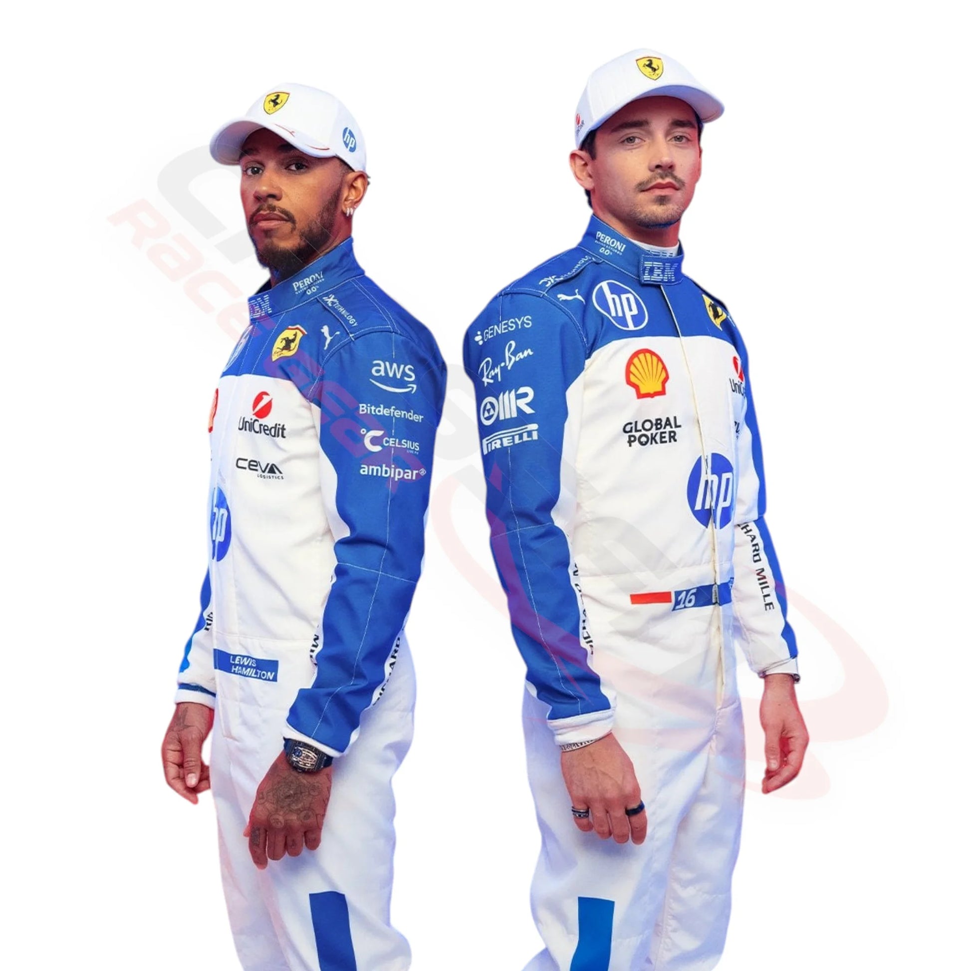 2025 Scuderia Ferrari F1 Miami GP Racing Suit