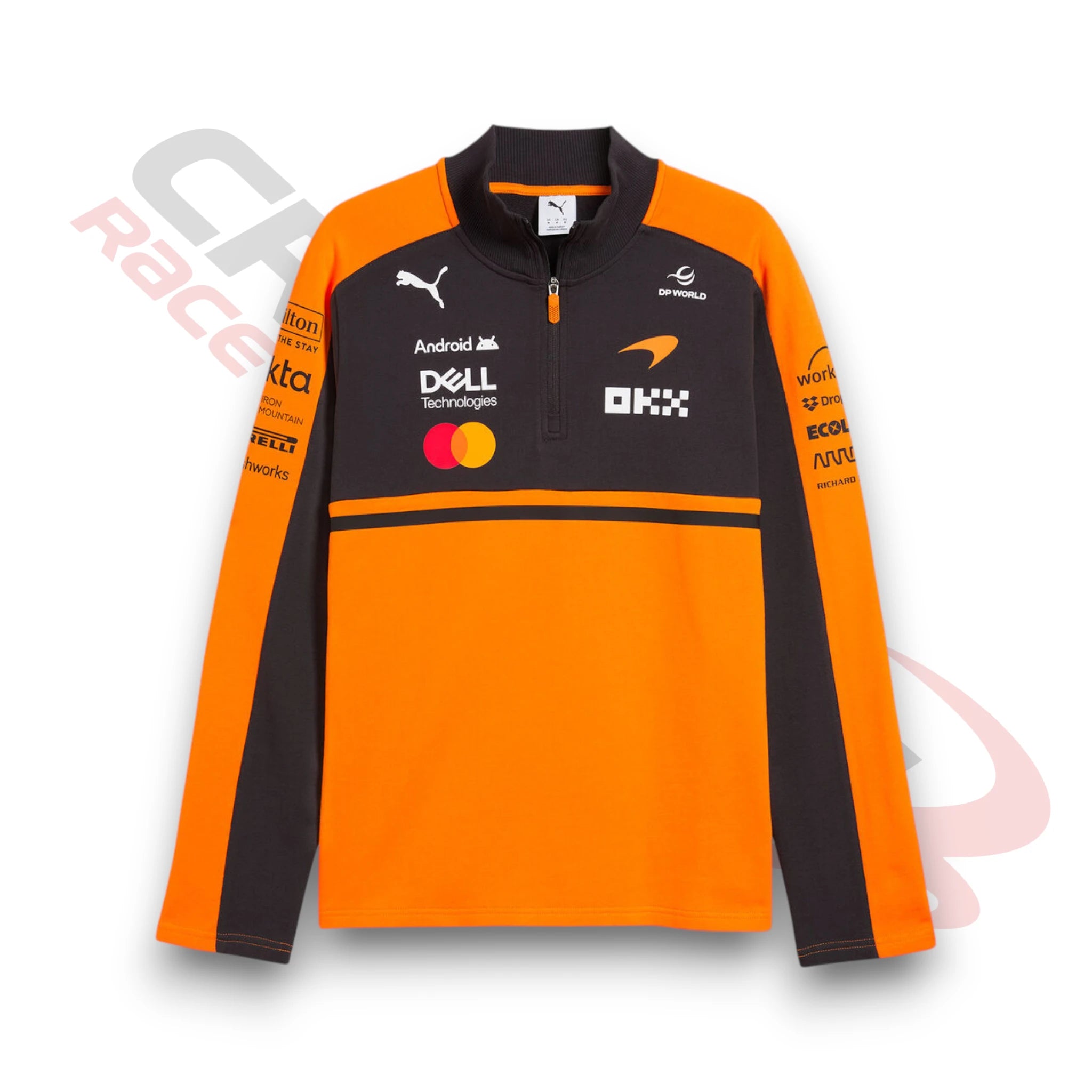 2026 McLaren F1 Team Half-Zip Sweater – Crossfit Racegear