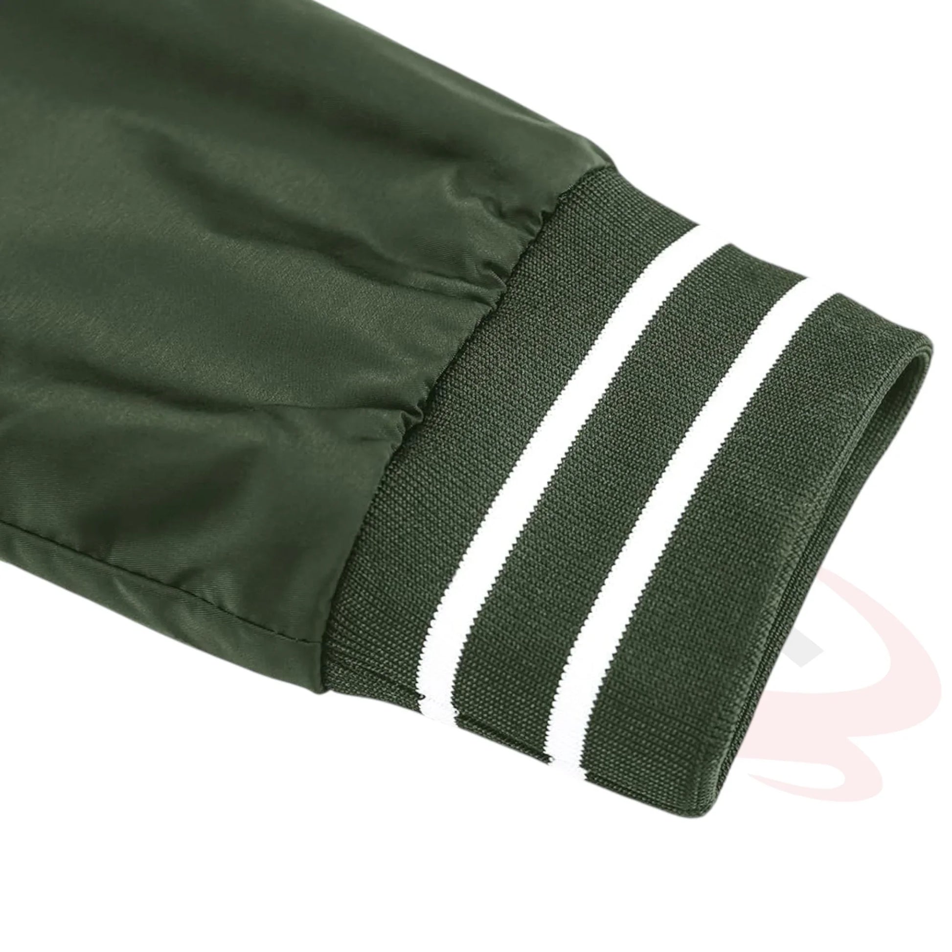 Men's Lightweight Bomber Jacket - Army Green