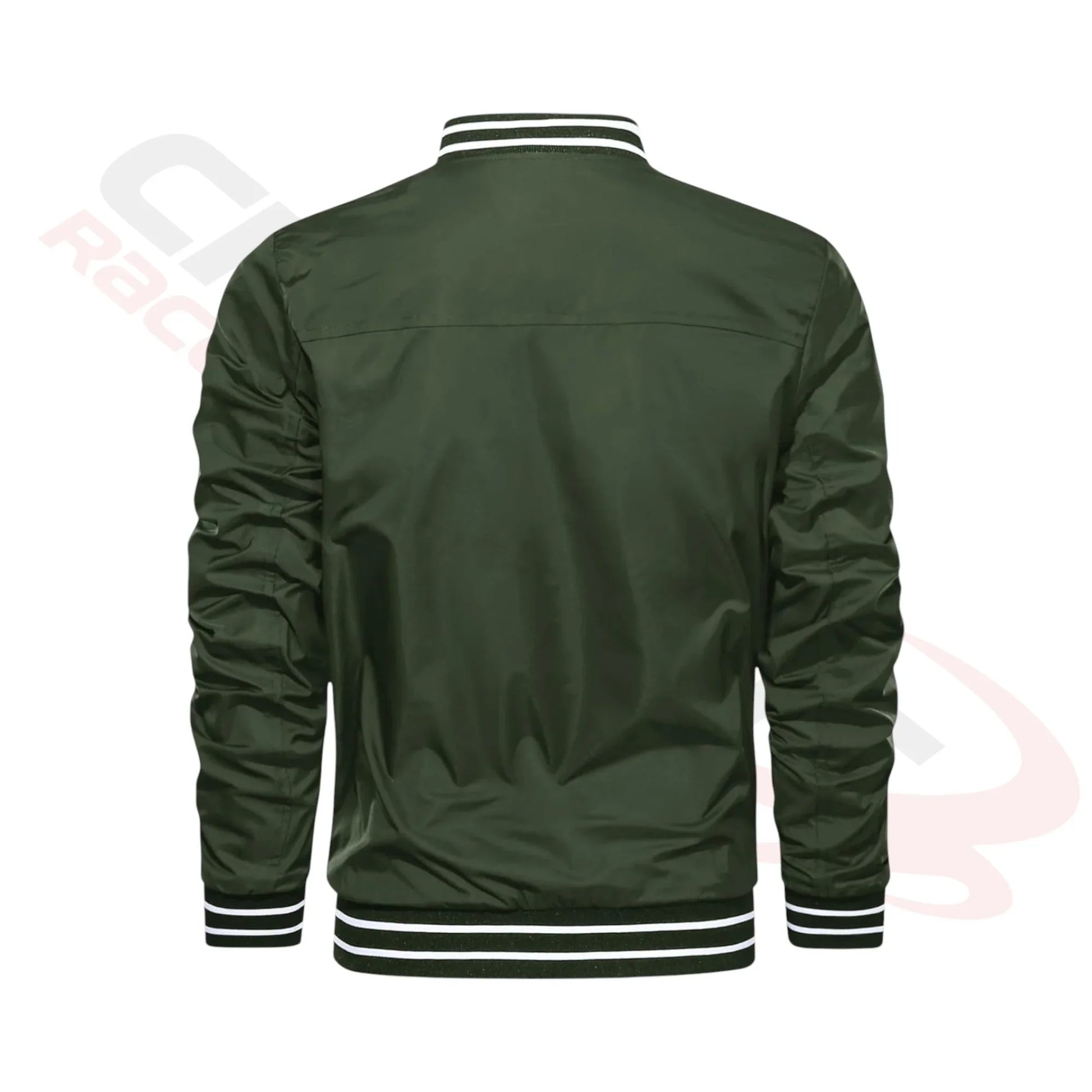 Men's Lightweight Bomber Jacket - Army Green