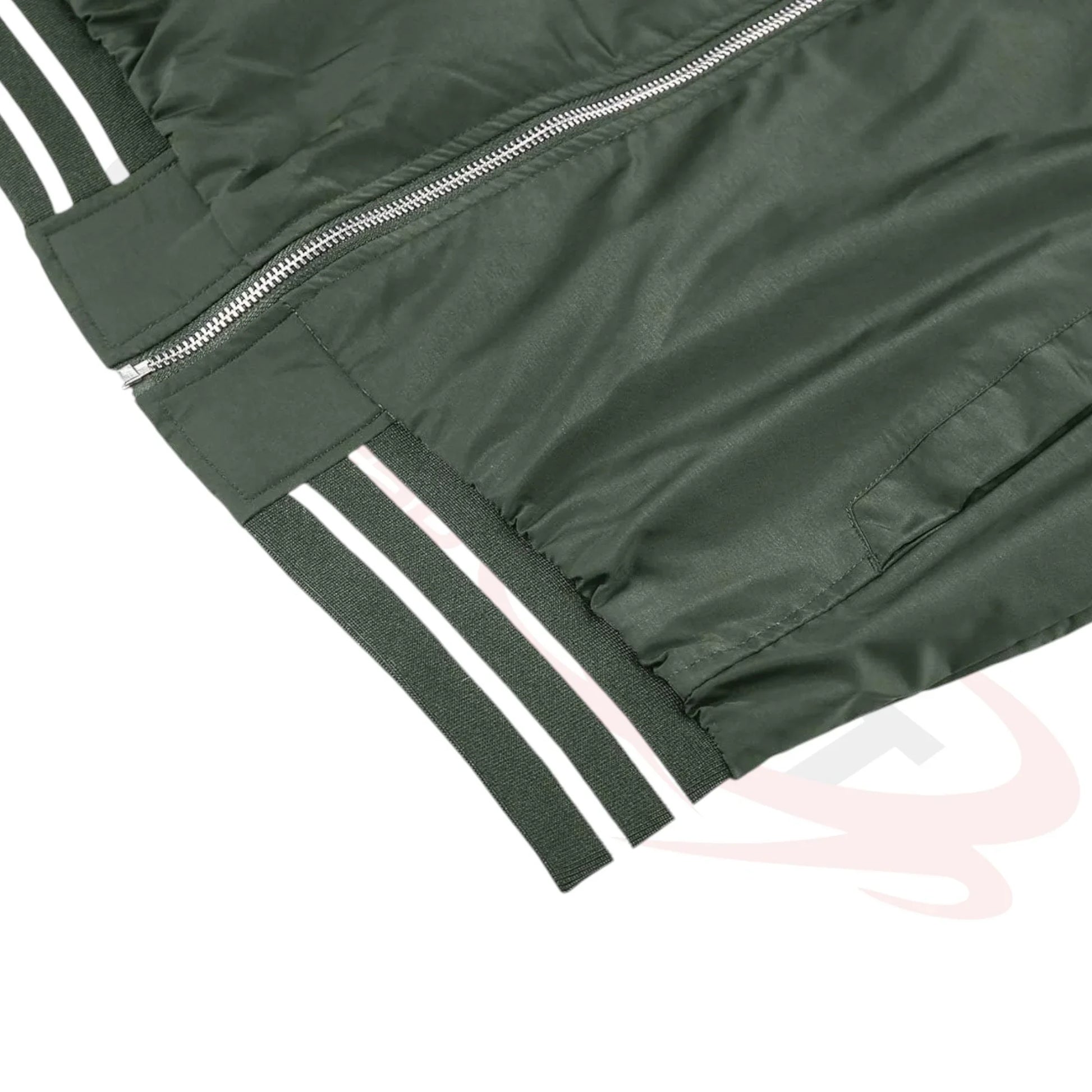 Men's Lightweight Bomber Jacket - Army Green