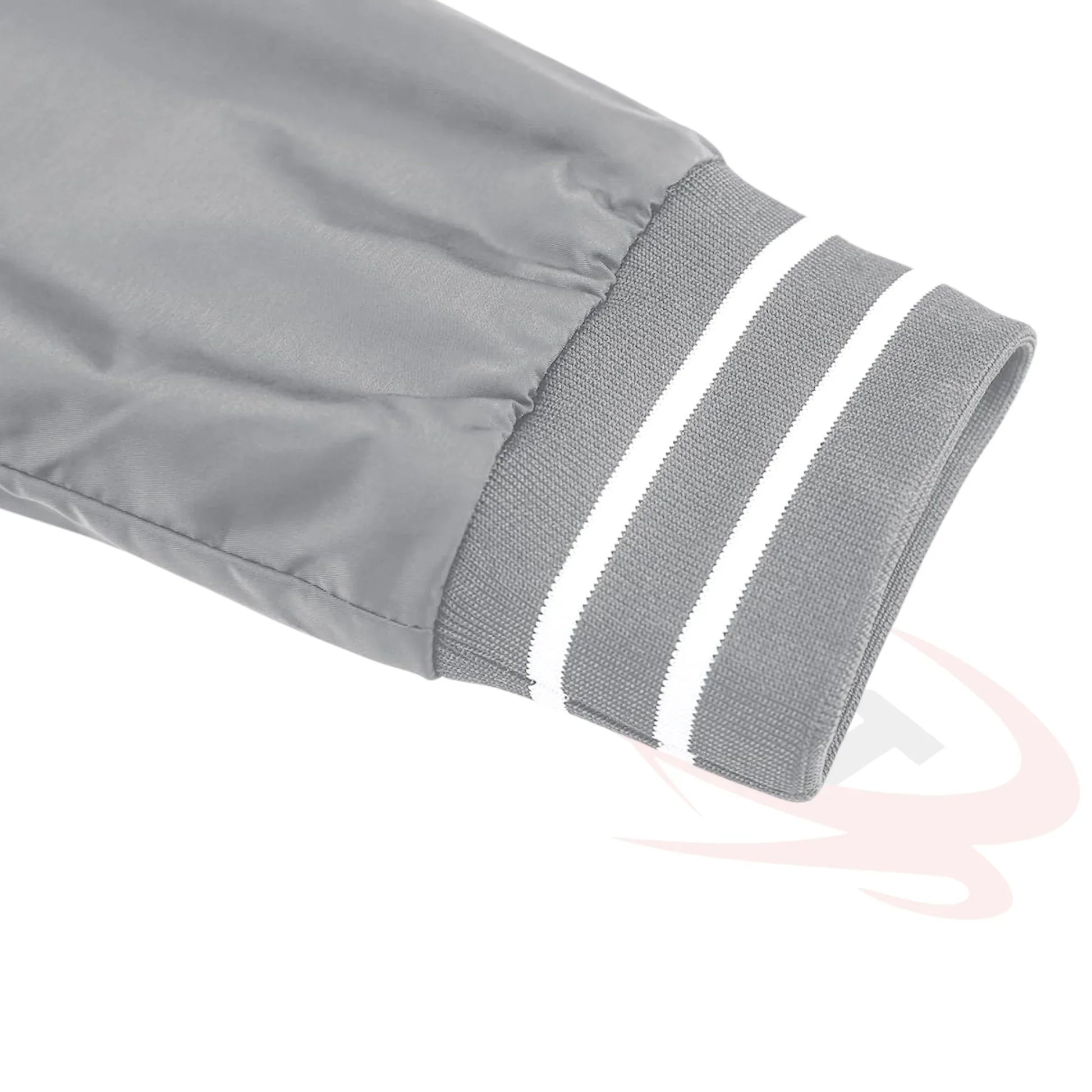 Men's Lightweight Bomber Jacket - Light Grey