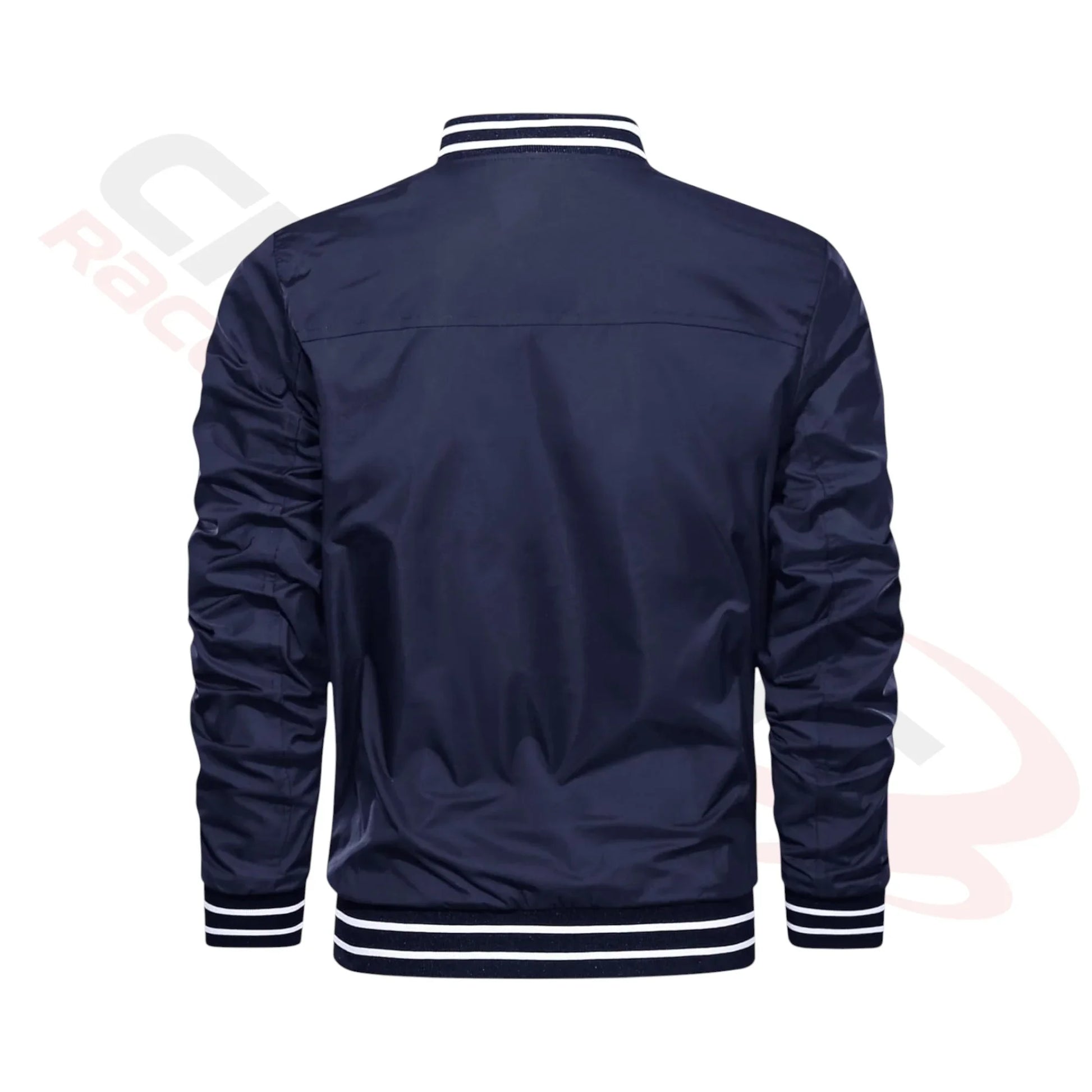 Men's Lightweight Bomber Jacket - Navy Blue
