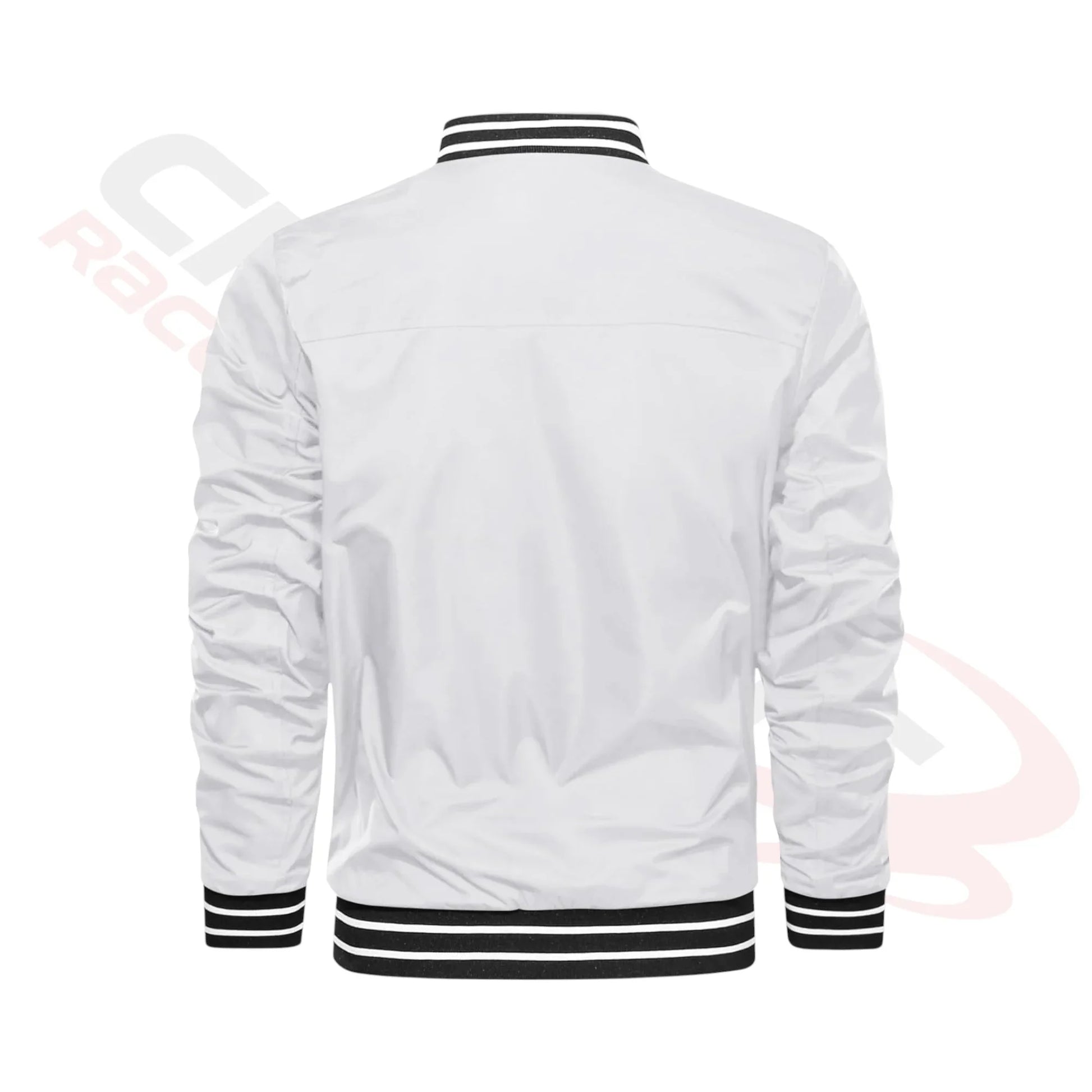Men's Lightweight Bomber Jacket - White
