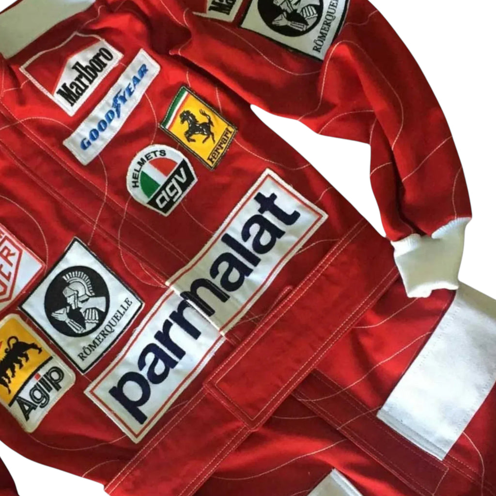 1976 Niki Lauda Embroidered patches F1 Race Suit