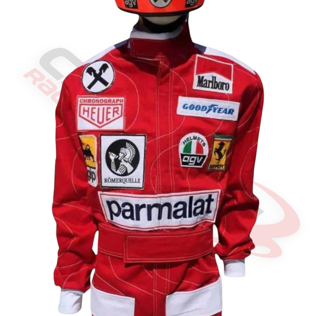 1976 Niki Lauda Embroidered patches F1 Race Suit