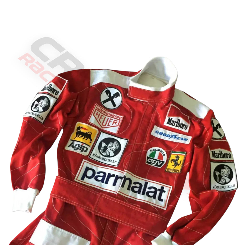 1976 Niki Lauda Embroidered patches F1 Race Suit