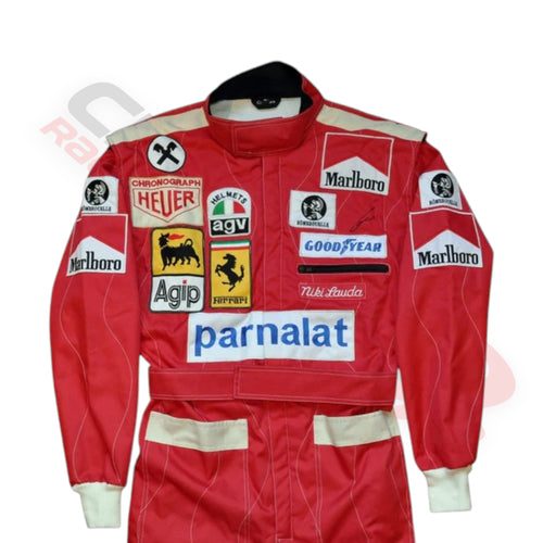1977 Niki Lauda Embroidered patches F1 Race Suit