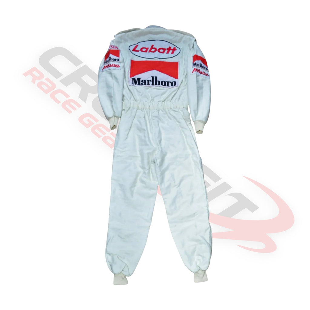 1980 Gilles Villeneuve SMEG Embroidered patches F1 Race Suit