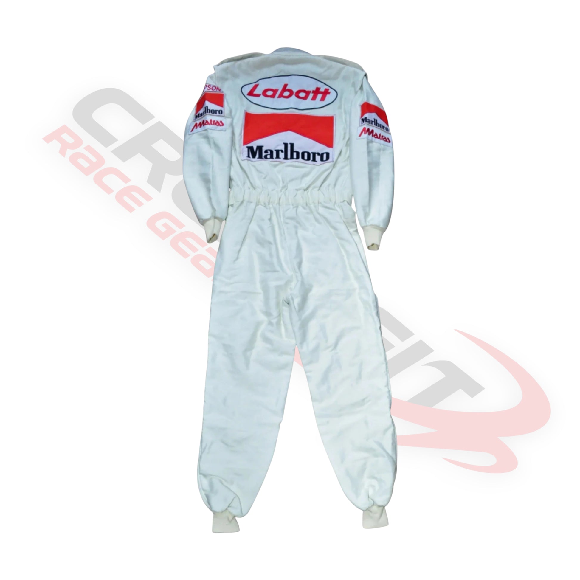 1980 Gilles Villeneuve SMEG Embroidered patches F1 Race Suit