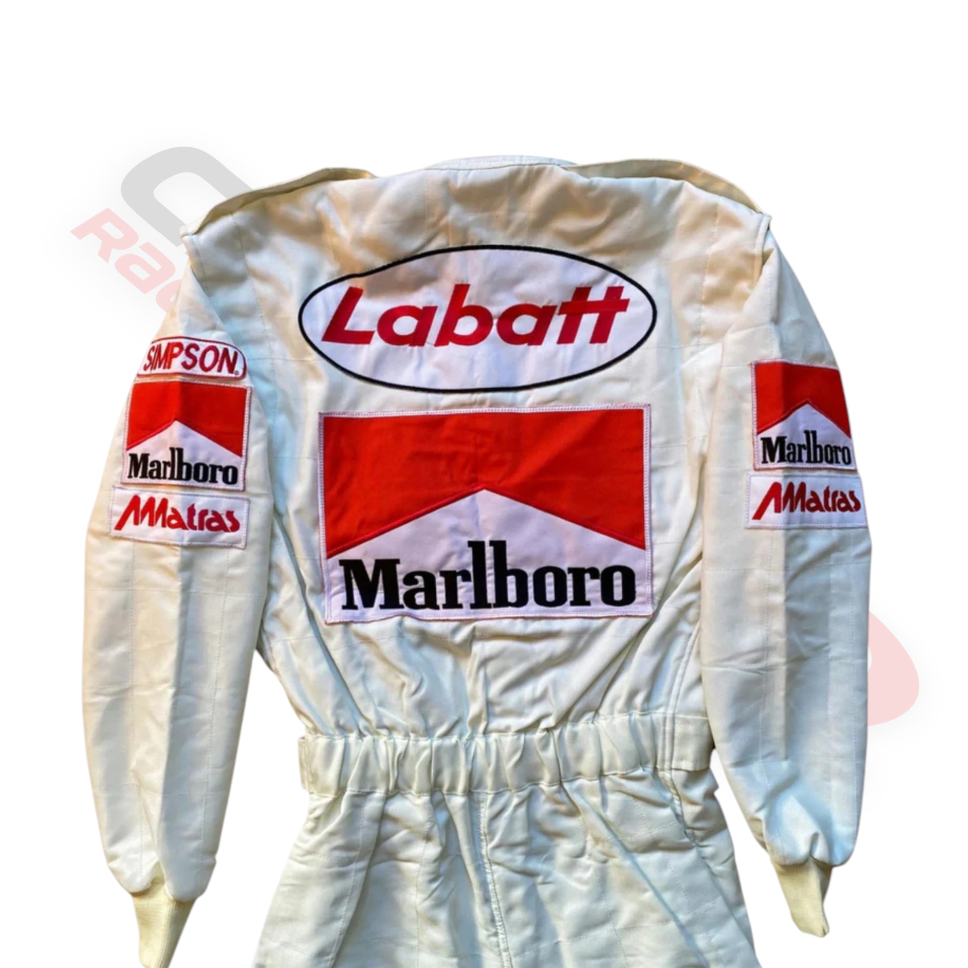 1980 Gilles Villeneuve SMEG Embroidered patches F1 Race Suit