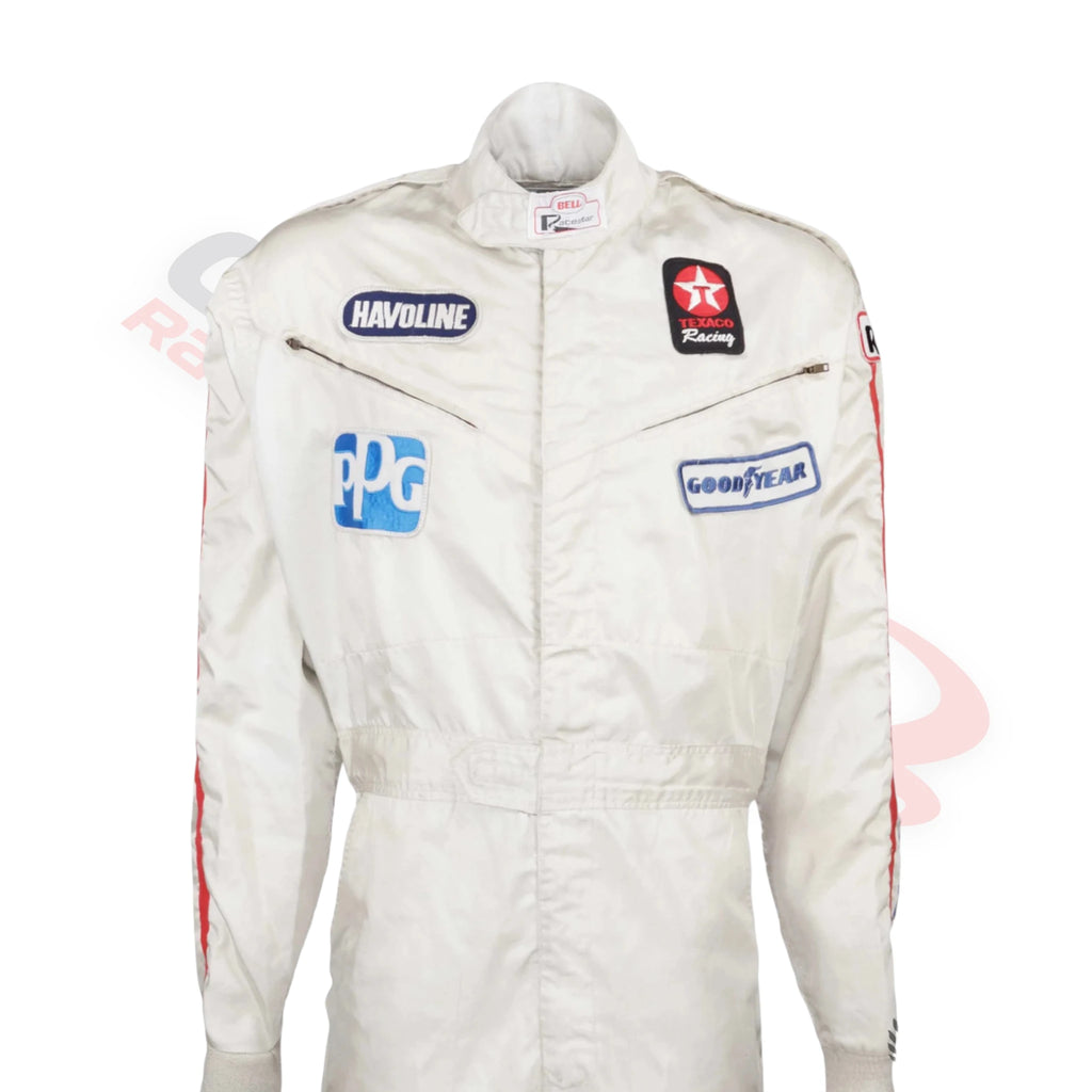 1983 Tom Sneva Bignotti-Cotter Racing Pit Crew printed Race Suit