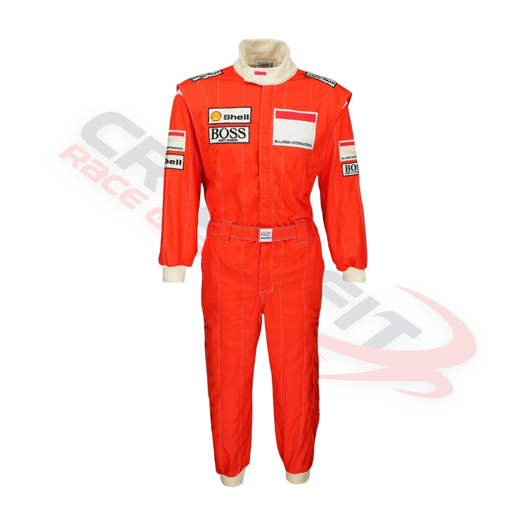 1987 Alain Prost McLaren F1 Printed Race Suit