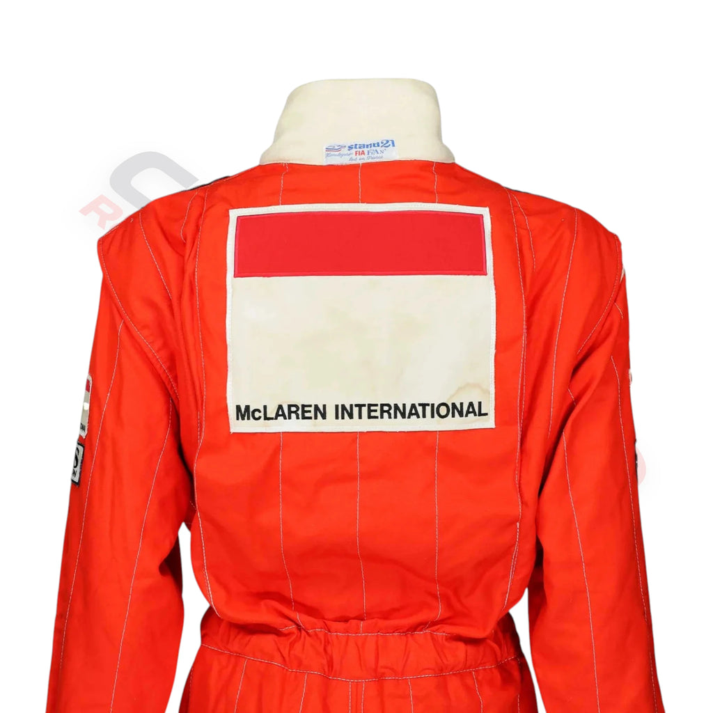 1987 Alain Prost McLaren F1 Printed Race Suit