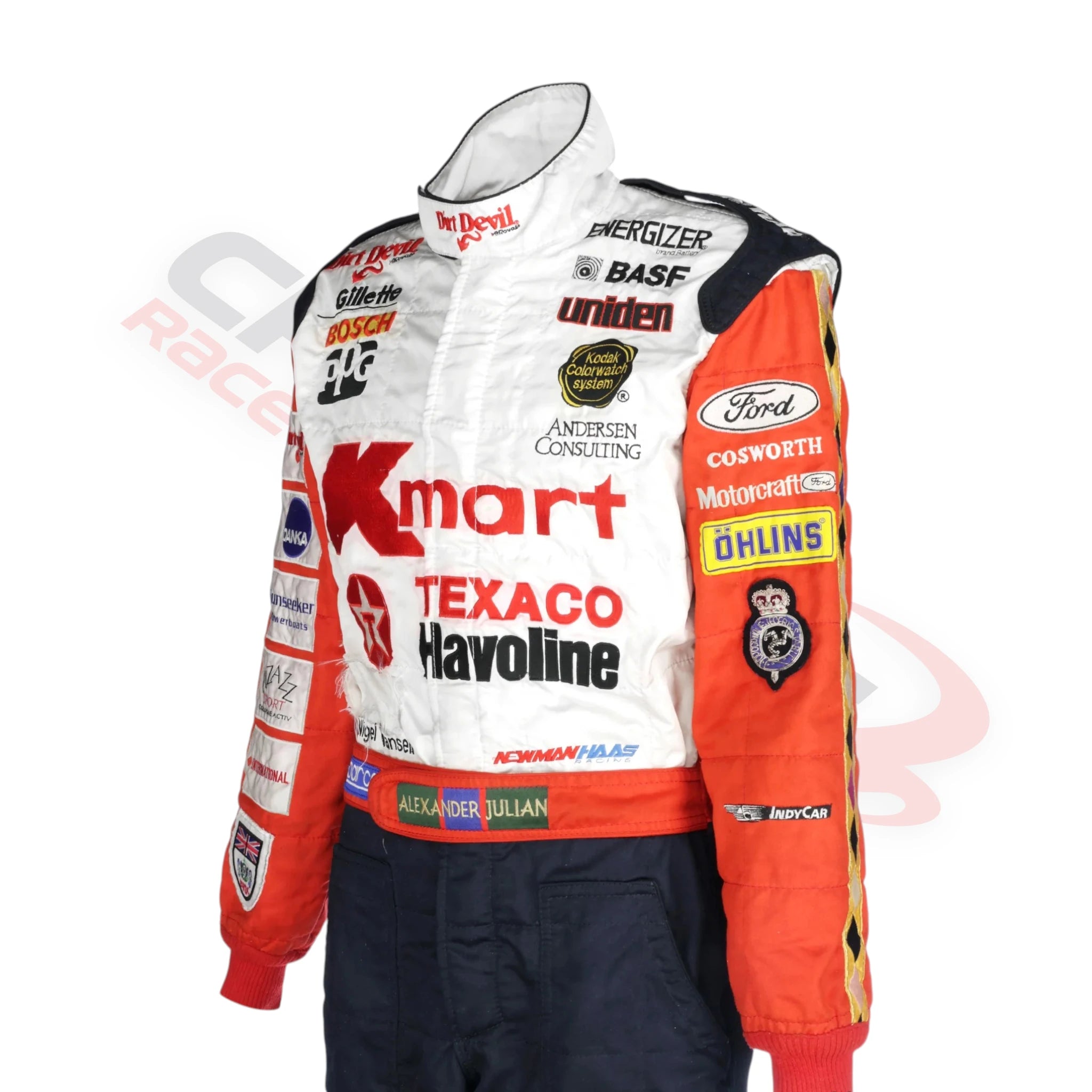 1993 Nigel Mansell Haas Racing IndyCar Printed Race Suit