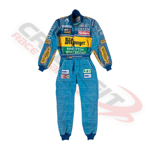 1995 Michael Schumacher Embroidered patches F1 Race Suit