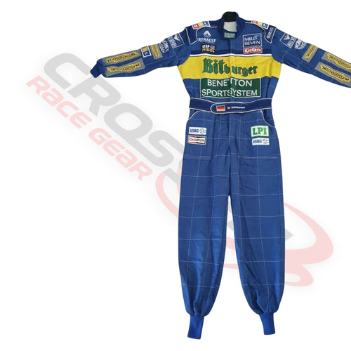 1995 Michael Schumacher Embroidered patches F1 Race Suit