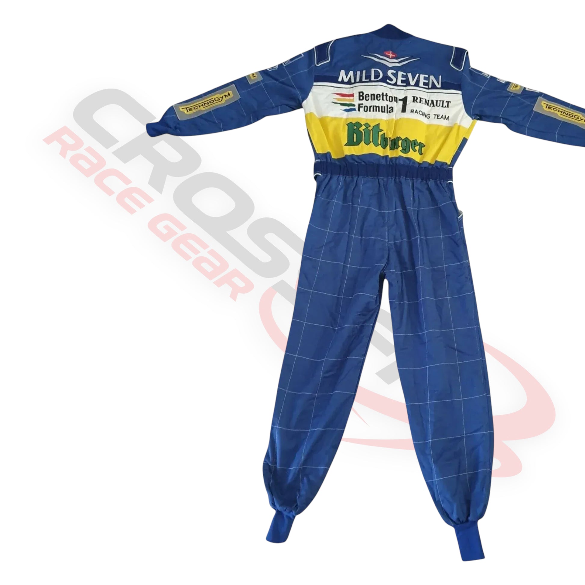 1995 Michael Schumacher Embroidered patches F1 Race Suit