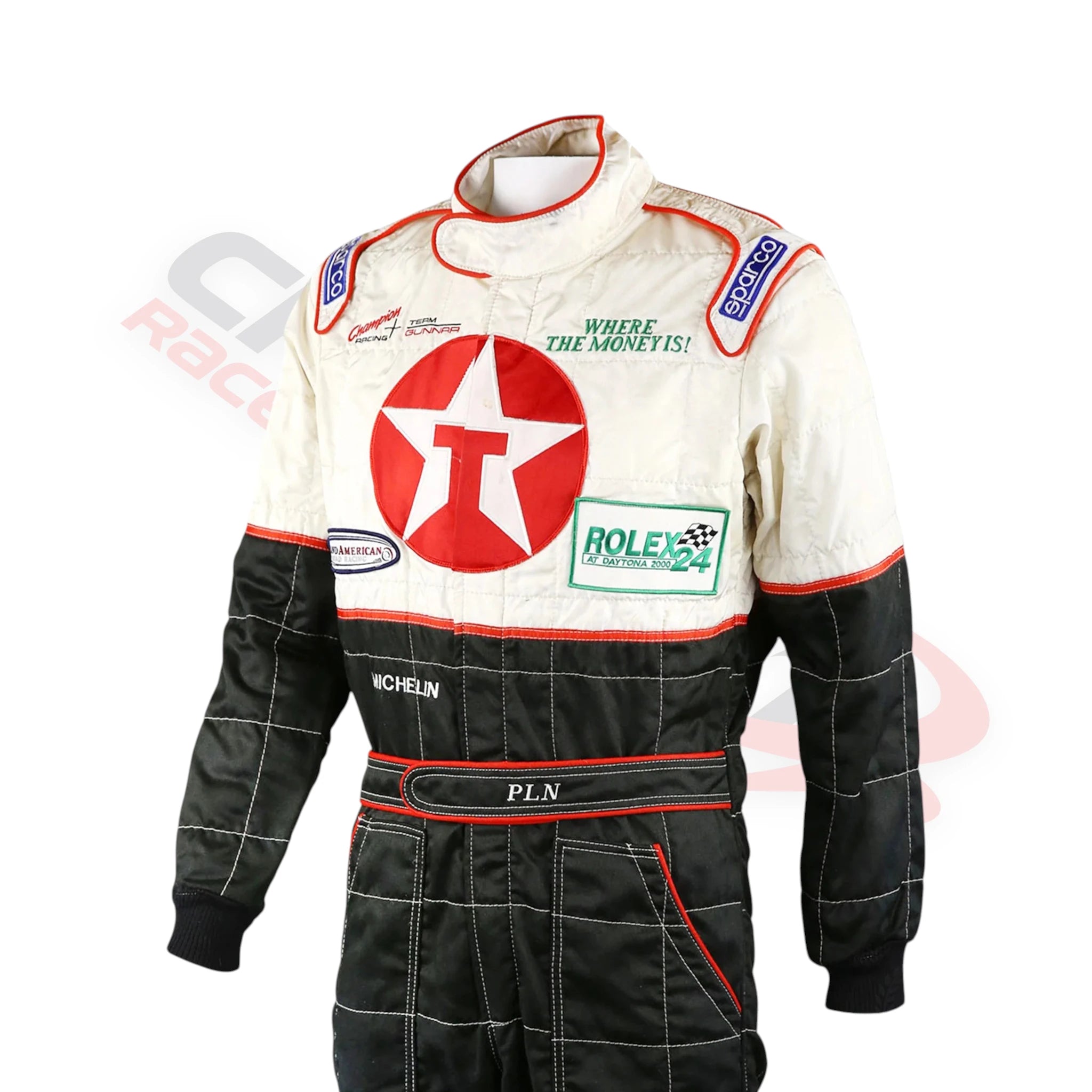 2000 Paul Newman Champion Racing Printed Race Suit