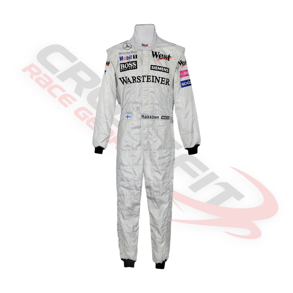 2004 Kimi Raikkonen Embroidered patches F1 Race Suit