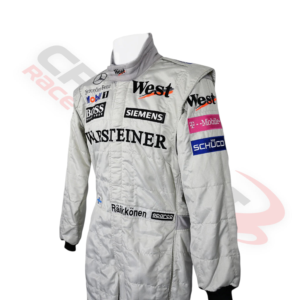 2004 Kimi Raikkonen Embroidered patches F1 Race Suit