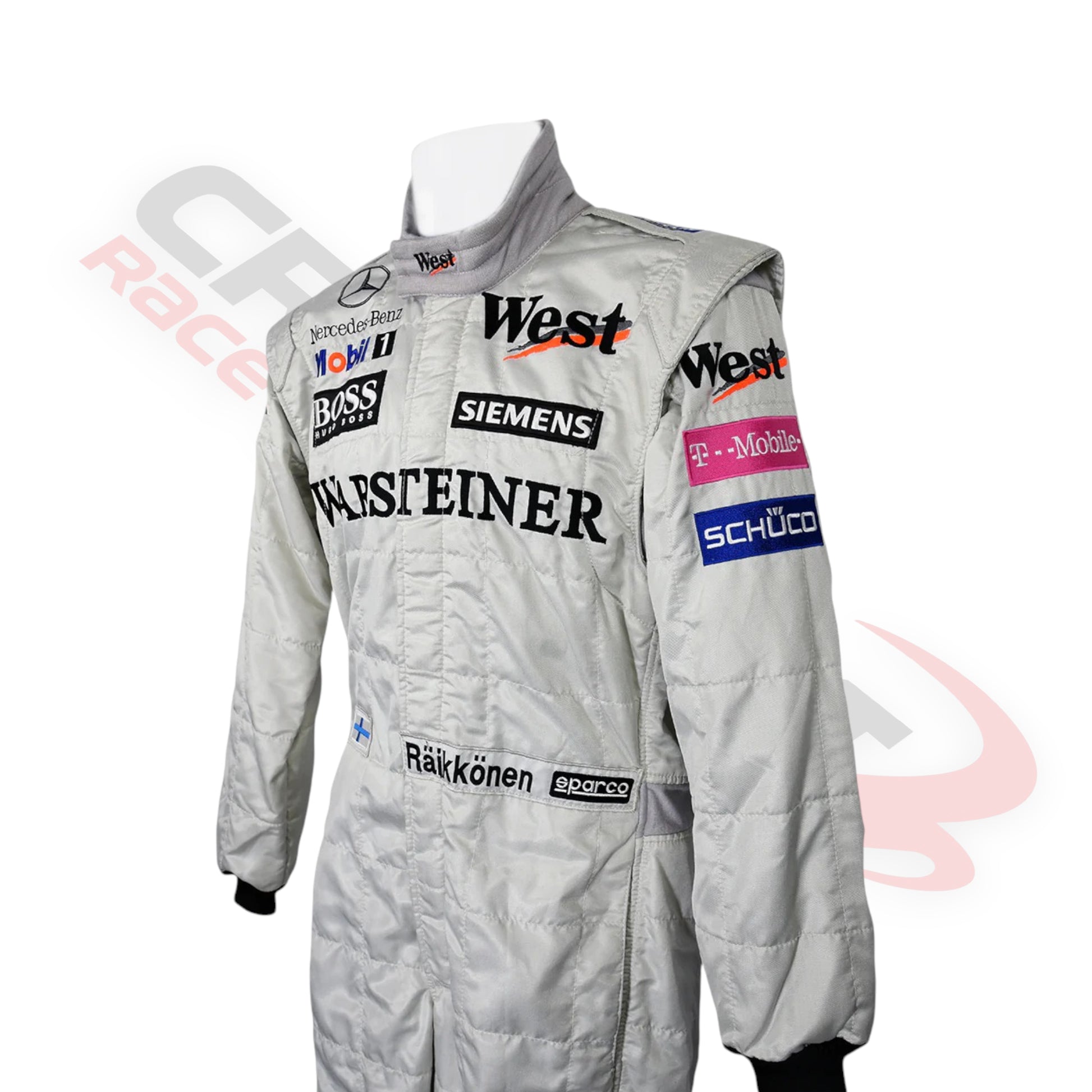 2004 Kimi Raikkonen Embroidered patches F1 Race Suit