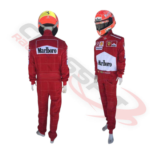 2004 Michael Schumacher Embroidered patches F1 Race Suit