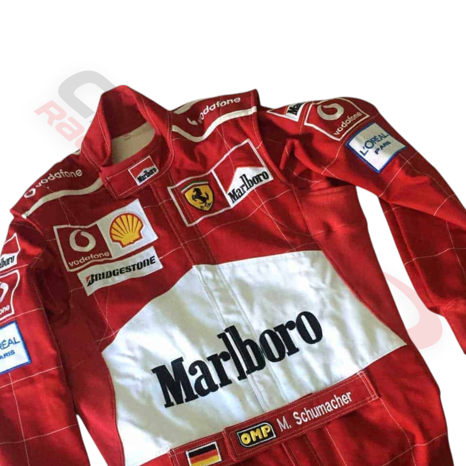 2004 Michael Schumacher Embroidered patches F1 Race Suit
