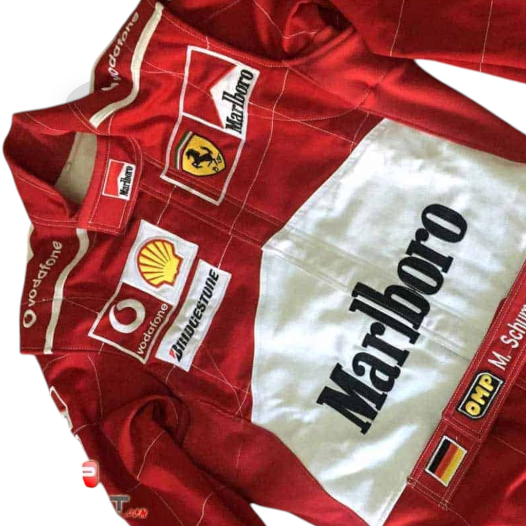 2004 Michael Schumacher Embroidered patches F1 Race Suit
