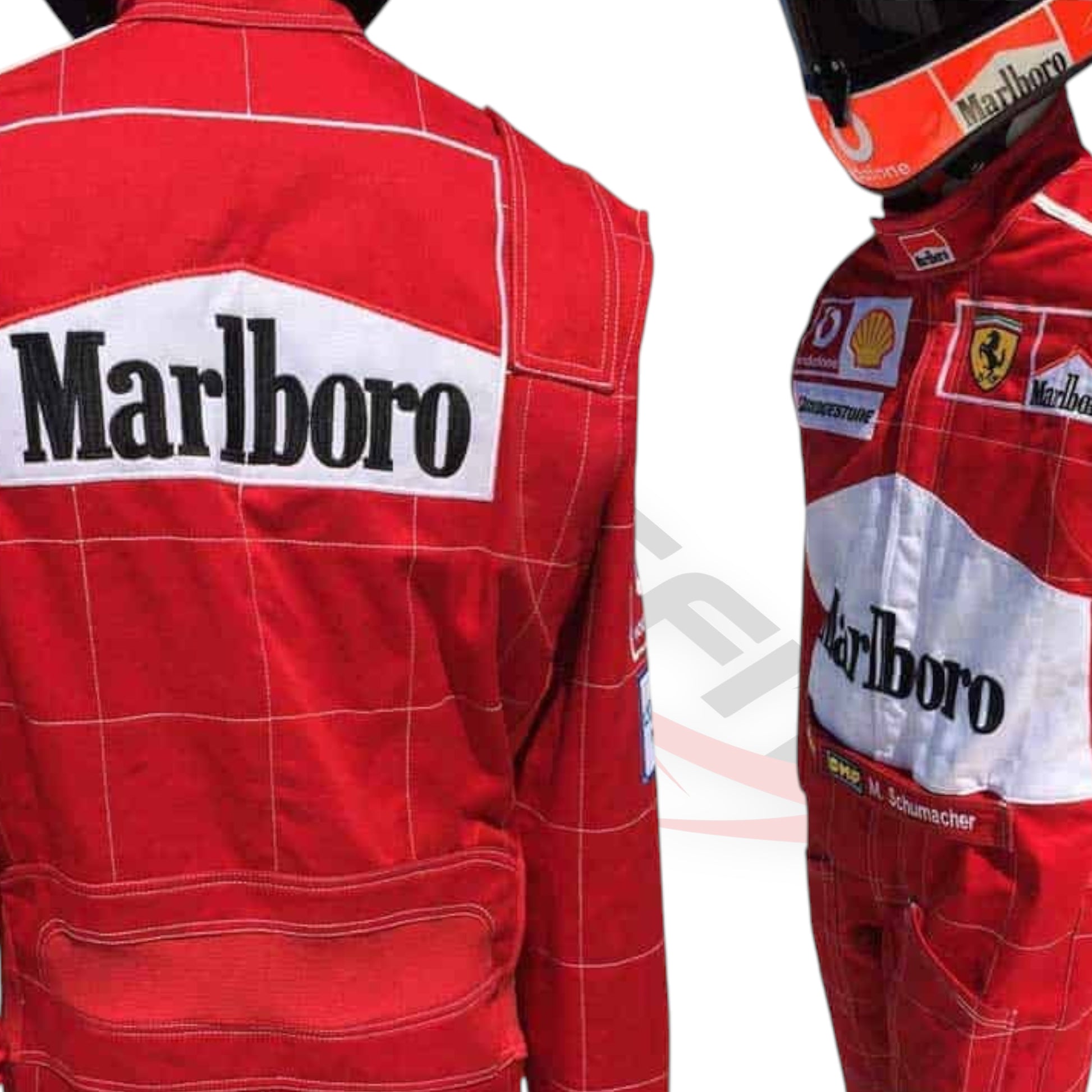 2004 Michael Schumacher Embroidered patches F1 Race Suit