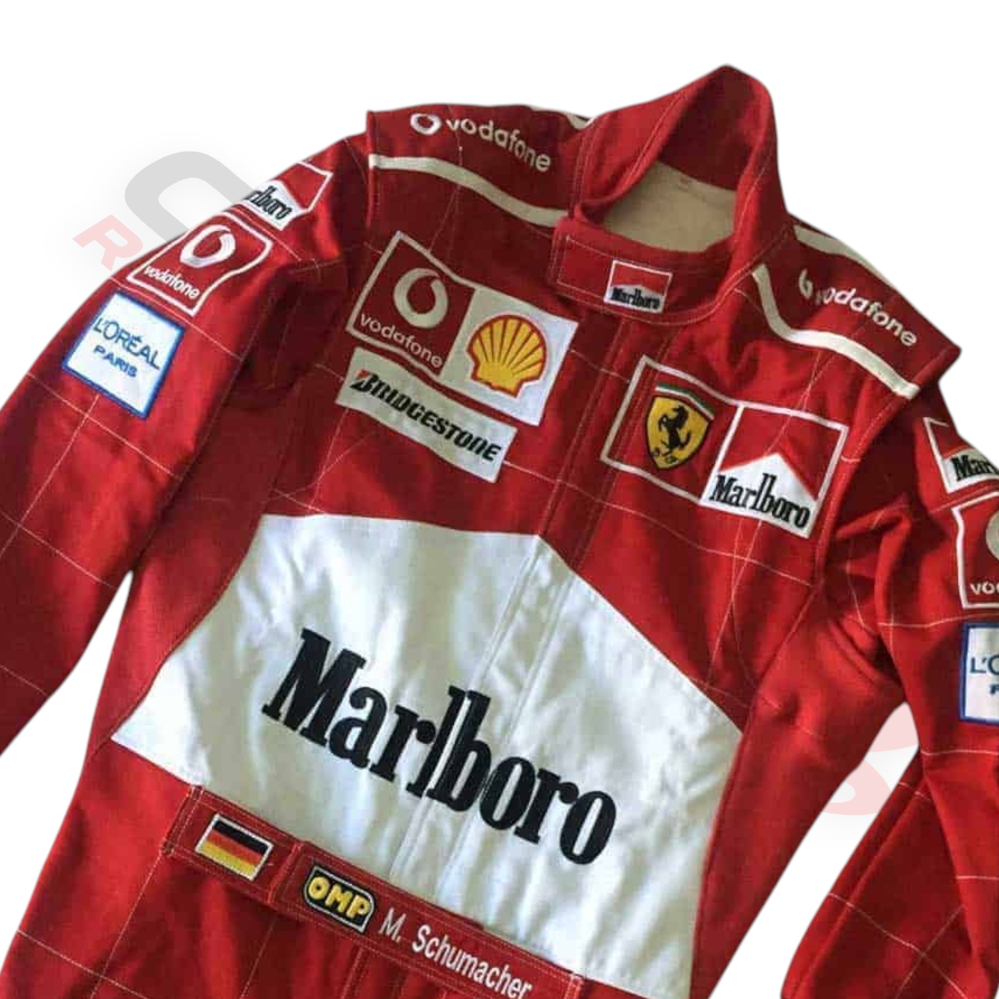2004 Michael Schumacher Embroidered patches F1 Race Suit