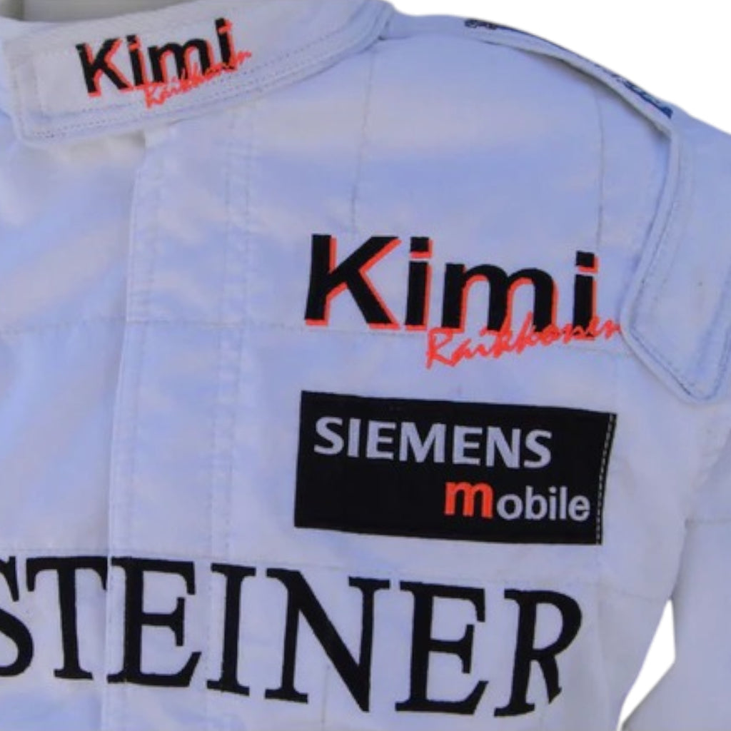 2005 Kimi Raikkonen Embroidered patches F1 Race Suit