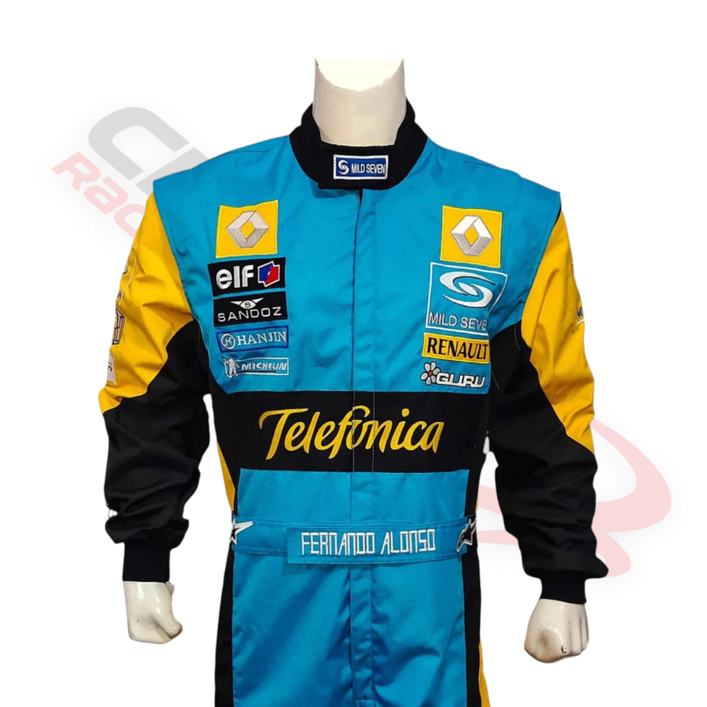 2006 Fernando Alonso Embroidered patches F1 Race Suit