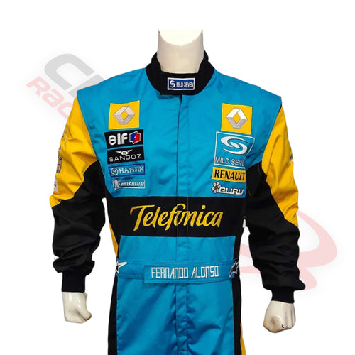 2006 Fernando Alonso Embroidered patches F1 Race Suit