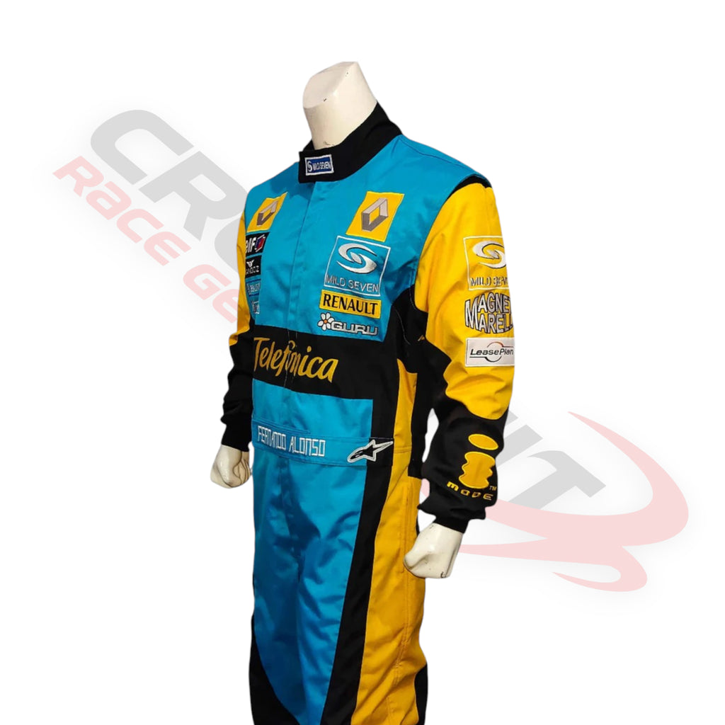 2006 Fernando Alonso Embroidered patches F1 Race Suit