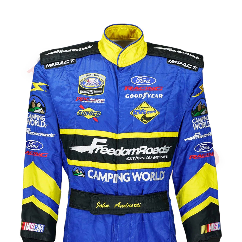 2006 John Andretti Ppc Racing NASCAR Printed Race Suit