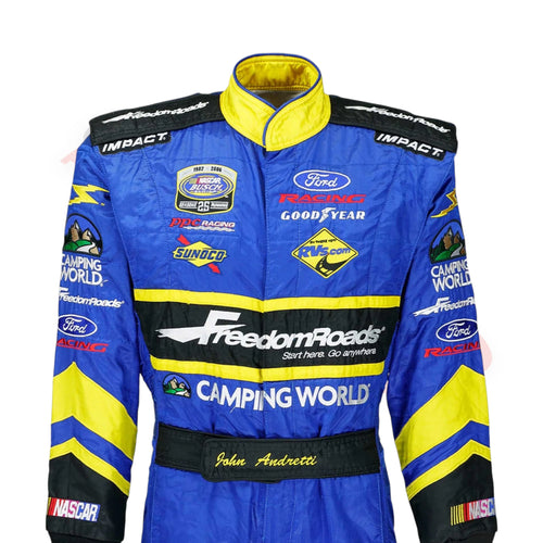 2006 John Andretti Ppc Racing NASCAR Printed Race Suit