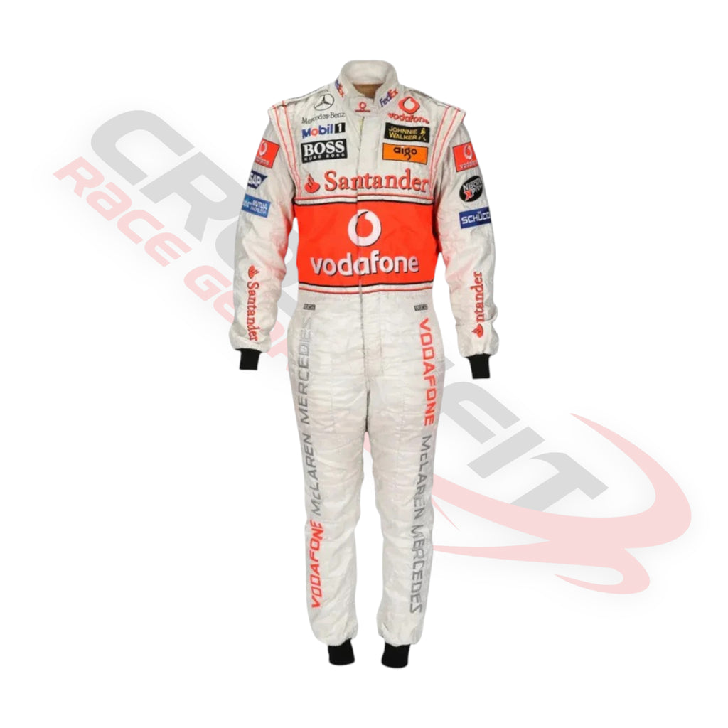 2007 Fernando Alonso Embroidered patches F1 Race Suit