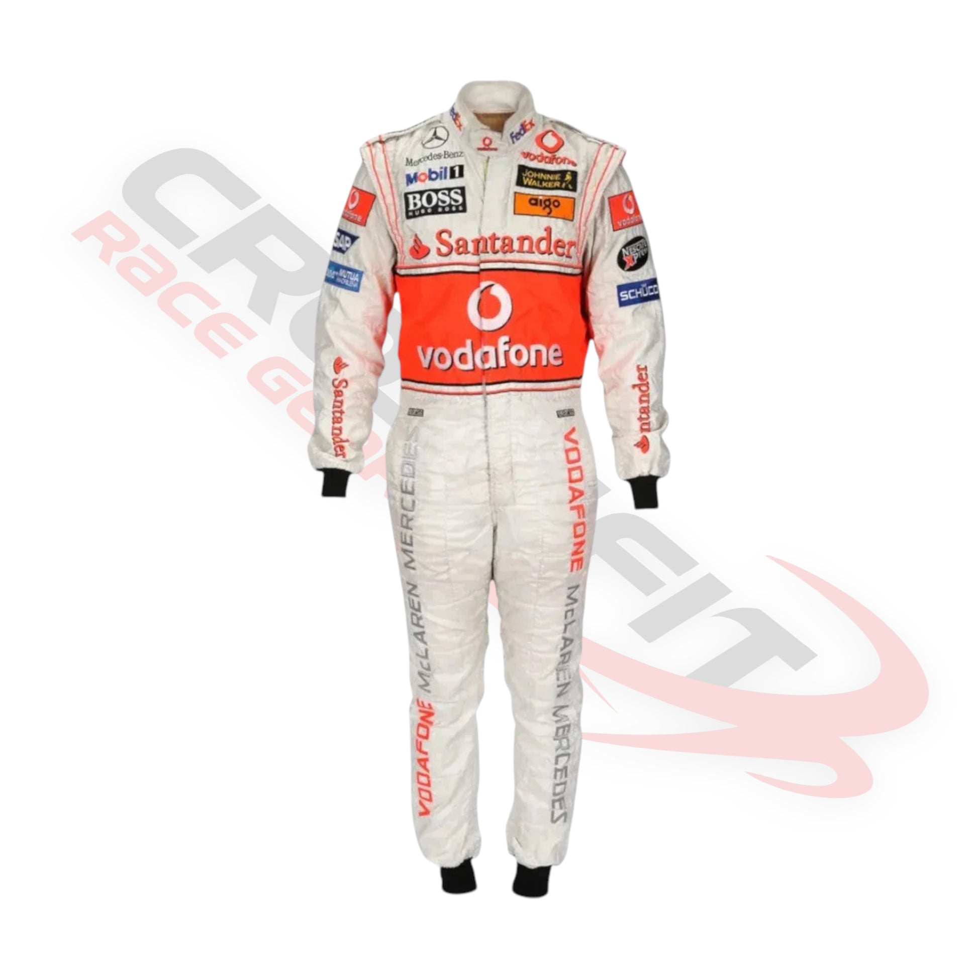 2007 Fernando Alonso Embroidered patches F1 Race Suit