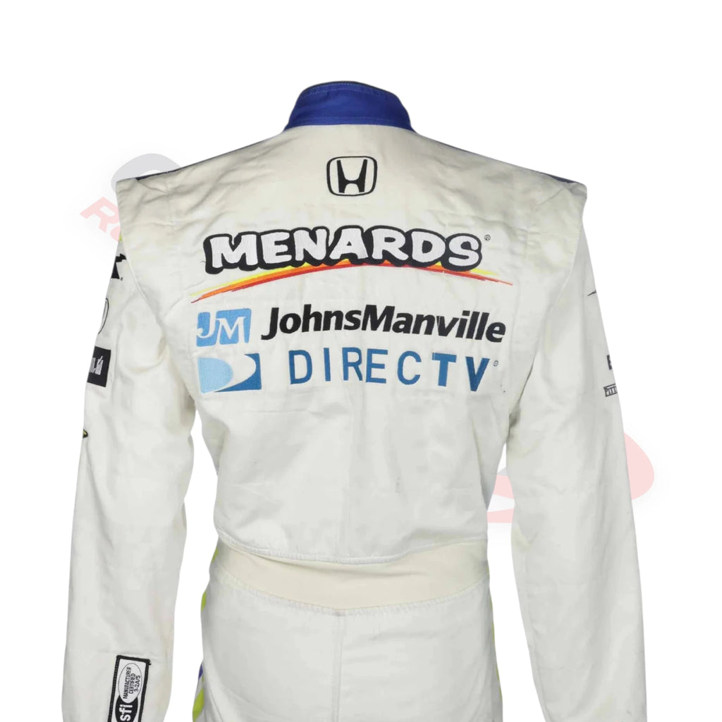 2008 Ed Carpenter Menards IndyCar Printed Race Suit