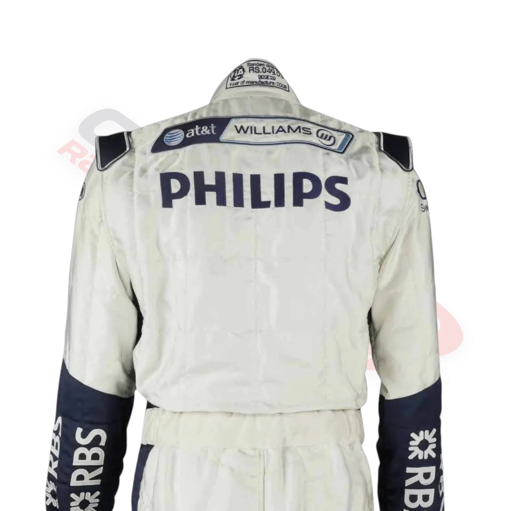 2009 Nico Rosberg Williams F1 Printed Race Suit