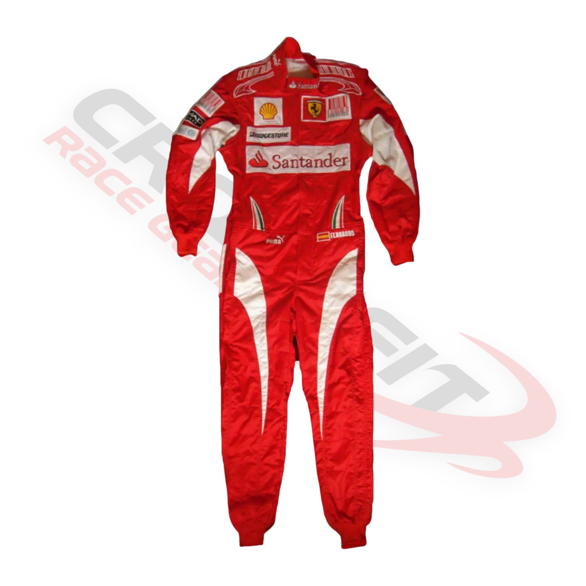 2010 Fernando Alonso Embroidered patches F1 Race Suit