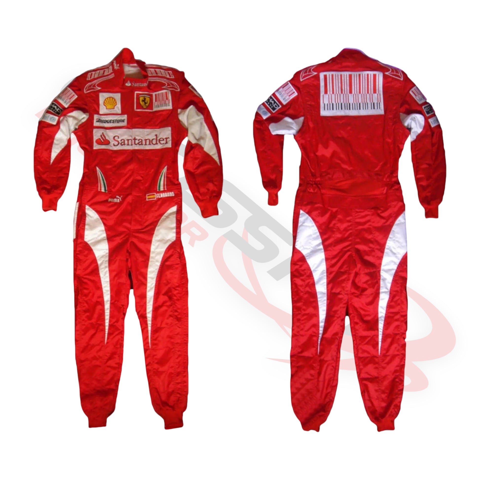 2010 Fernando Alonso Embroidered patches F1 Race Suit