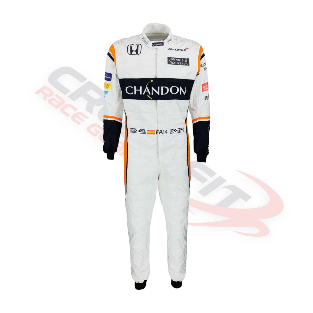 2017 Fernando Alonso Mclaren Spanish GP F1 Printed Race Suit