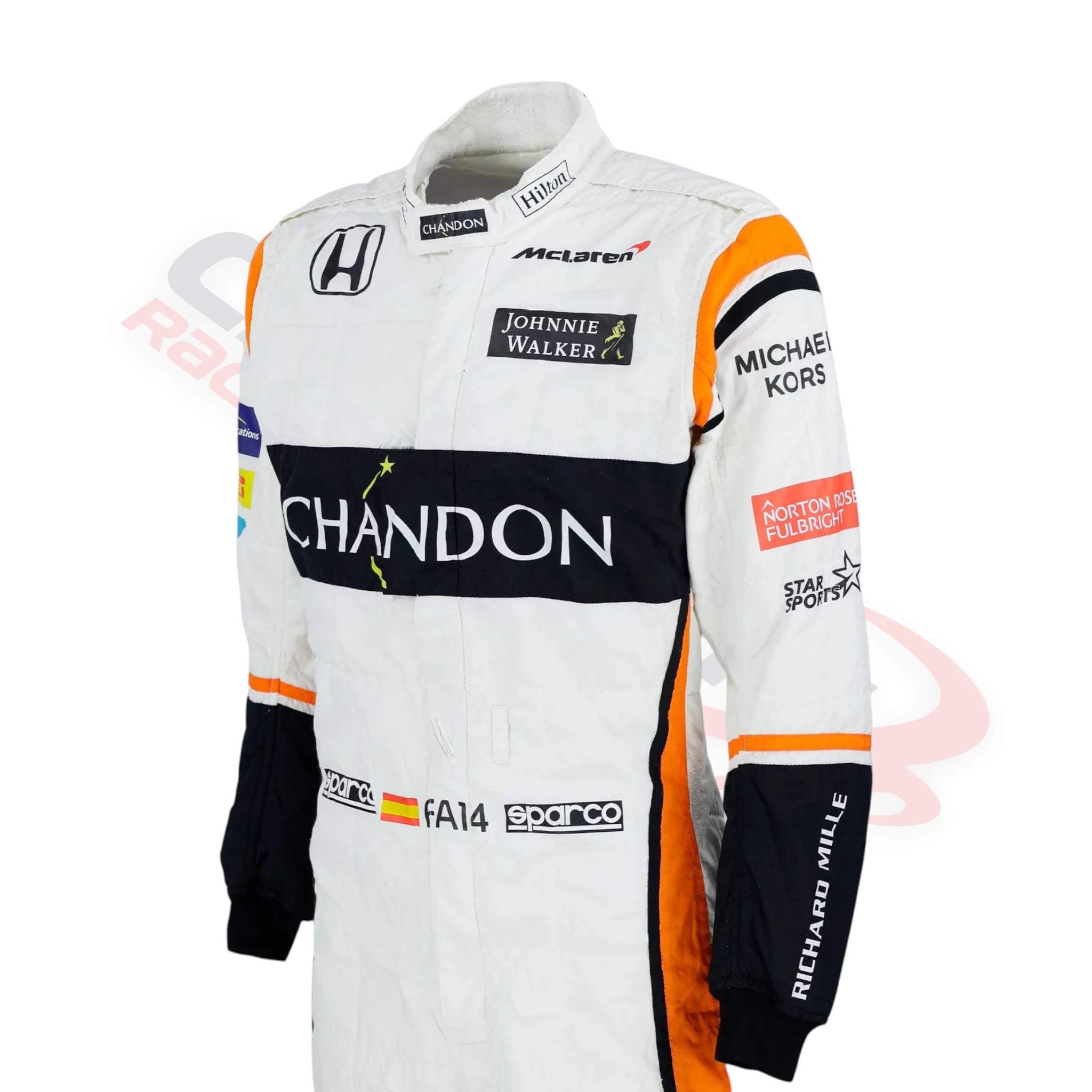 2017 Fernando Alonso Mclaren Spanish GP F1 Printed Race Suit