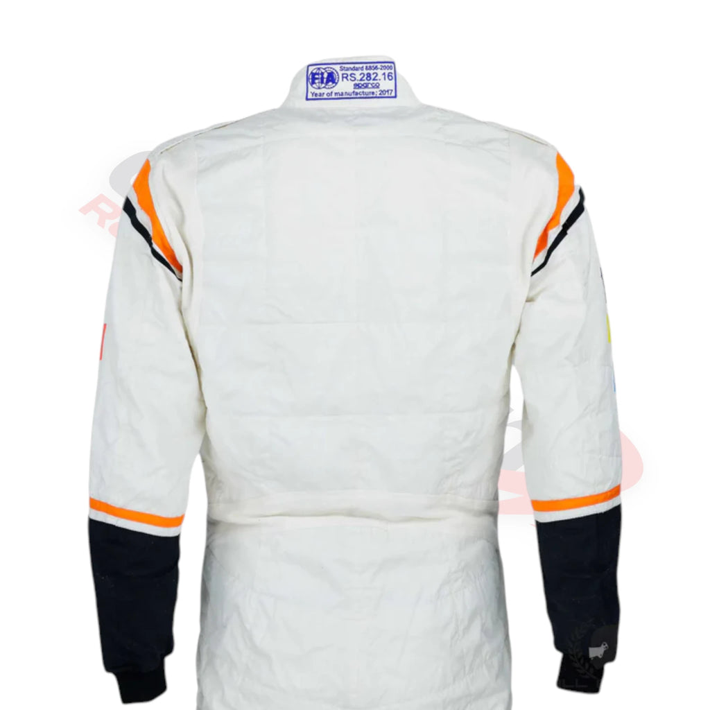 2017 Fernando Alonso Mclaren Spanish GP F1 Printed Race Suit