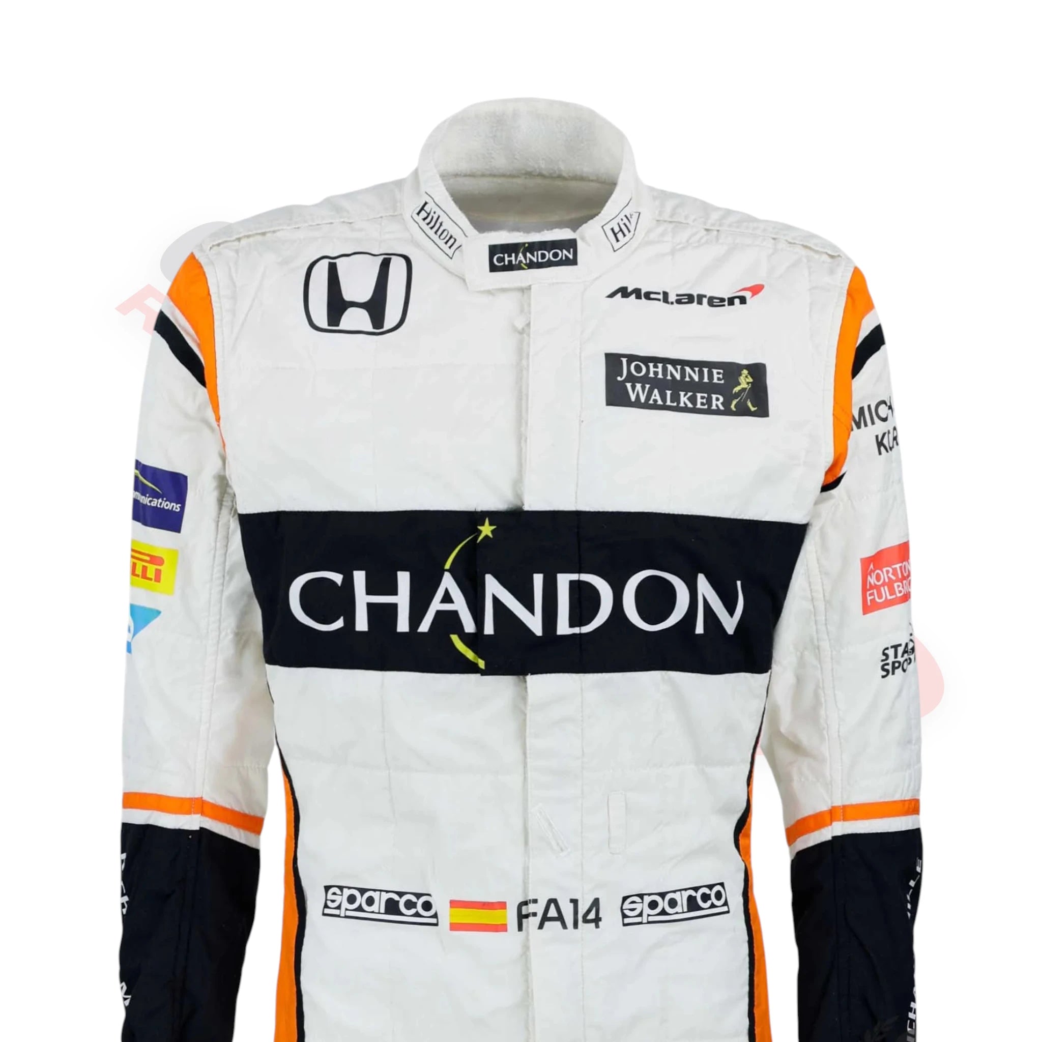 2017 Fernando Alonso Mclaren Spanish GP F1 Printed Race Suit