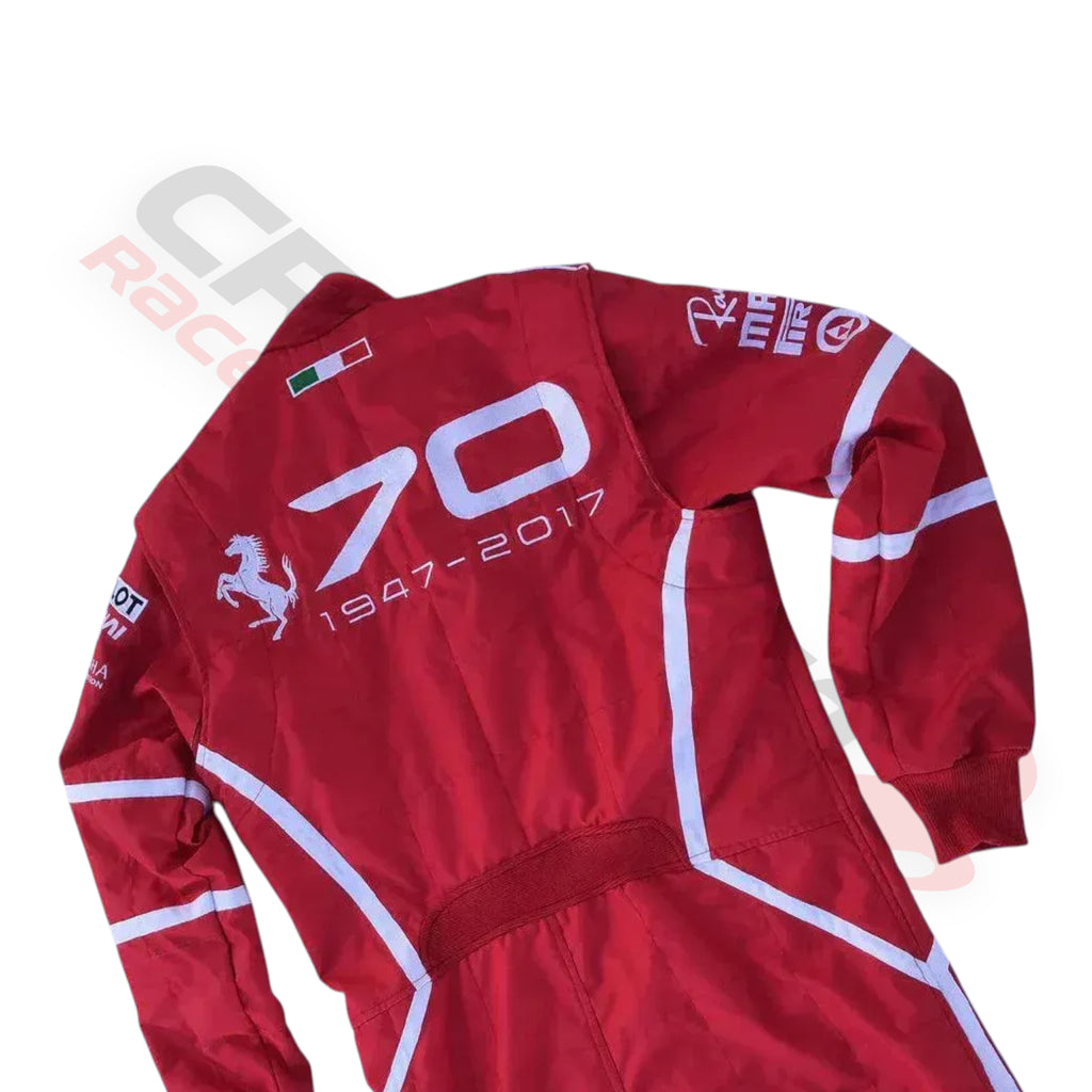 2017 Sebastian Vettel Embroidered F1 Race Suit