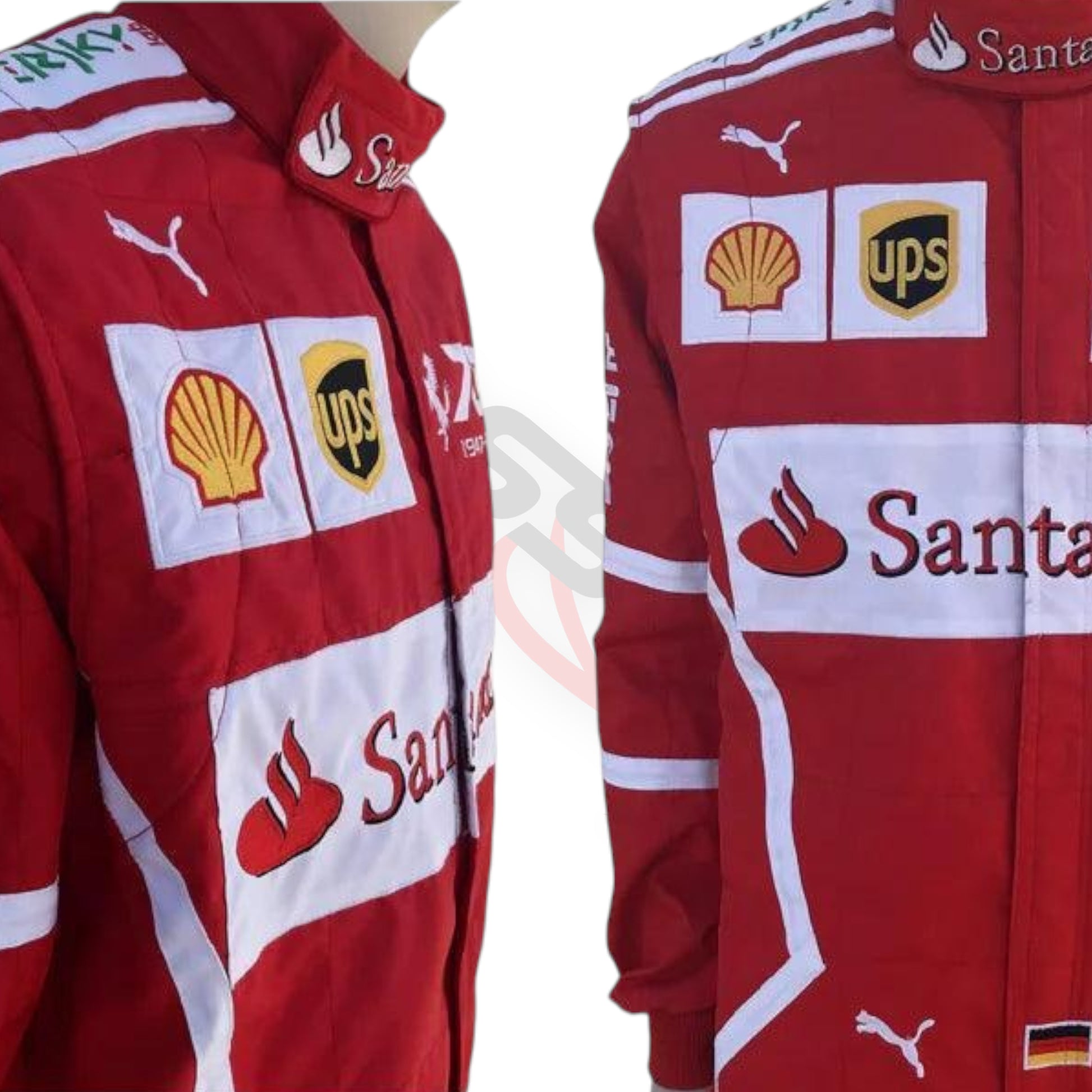 2017 Sebastian Vettel Embroidered patches F1 Race Suit